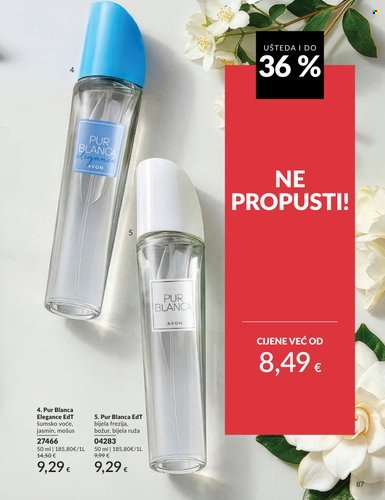 Leták Avon - 1.8.2026 - 31.8.2026. Strana 87