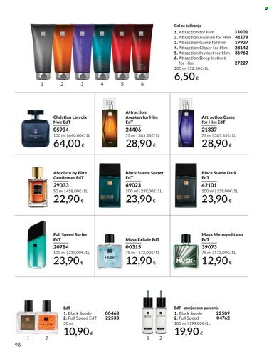 Leták Avon - 1.8.2026 - 31.8.2026. Strana 98