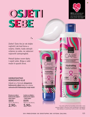Leták Avon - 1.8.2026 - 31.8.2026. Strana 121