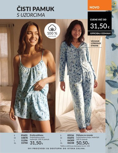 Leták Avon - 1.8.2026 - 31.8.2026. Strana 129