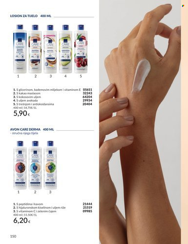 Leták Avon - 1.8.2026 - 31.8.2026. Strana 150