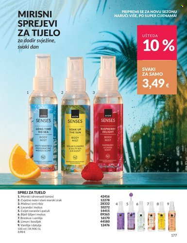 Leták Avon - 1.8.2026 - 31.8.2026. Strana 177