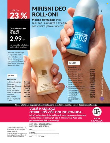 Leták Avon - 1.8.2026 - 31.8.2026. Strana 180
