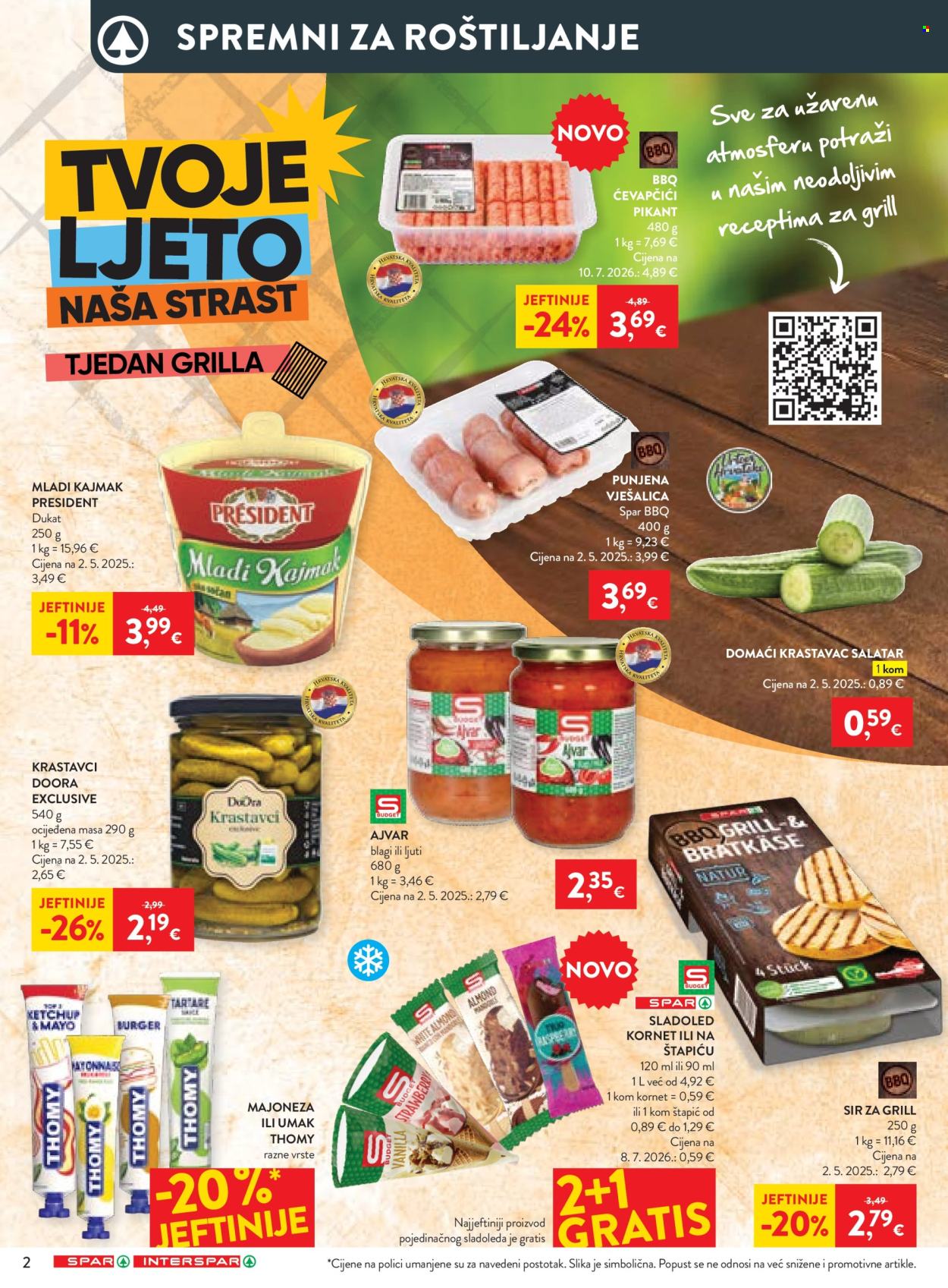 SPAR katalog - 06.08.2026. - 11.08.2026. Stranica 2
