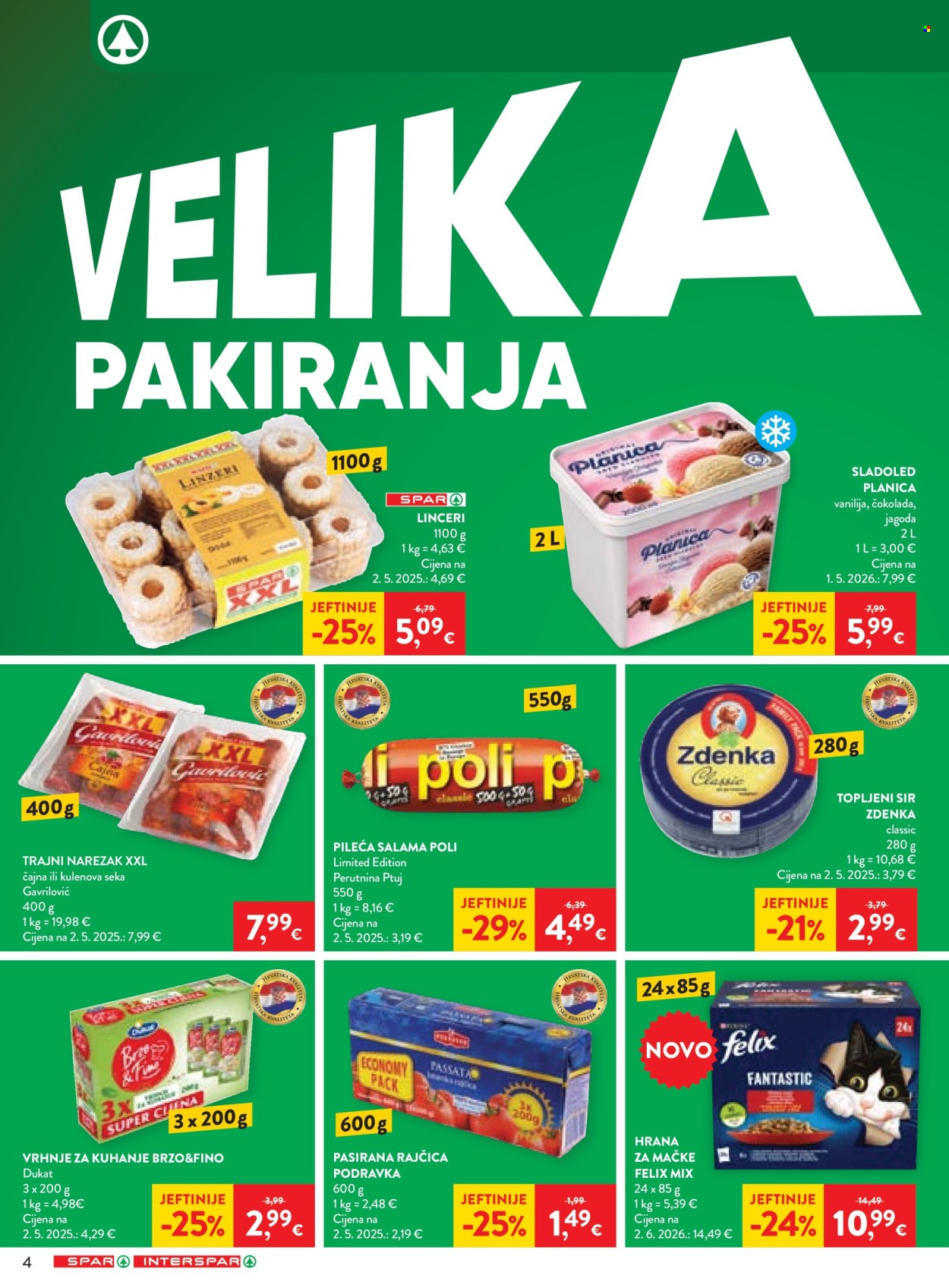 SPAR katalog - 06.08.2026. - 11.08.2026. Stranica 4