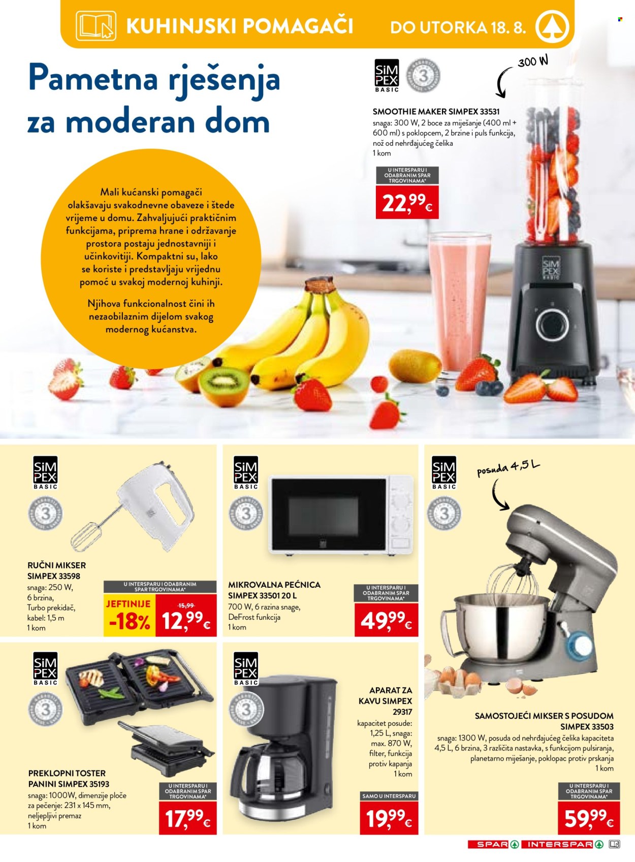 SPAR katalog - 06.08.2026. - 11.08.2026. Stranica 31
