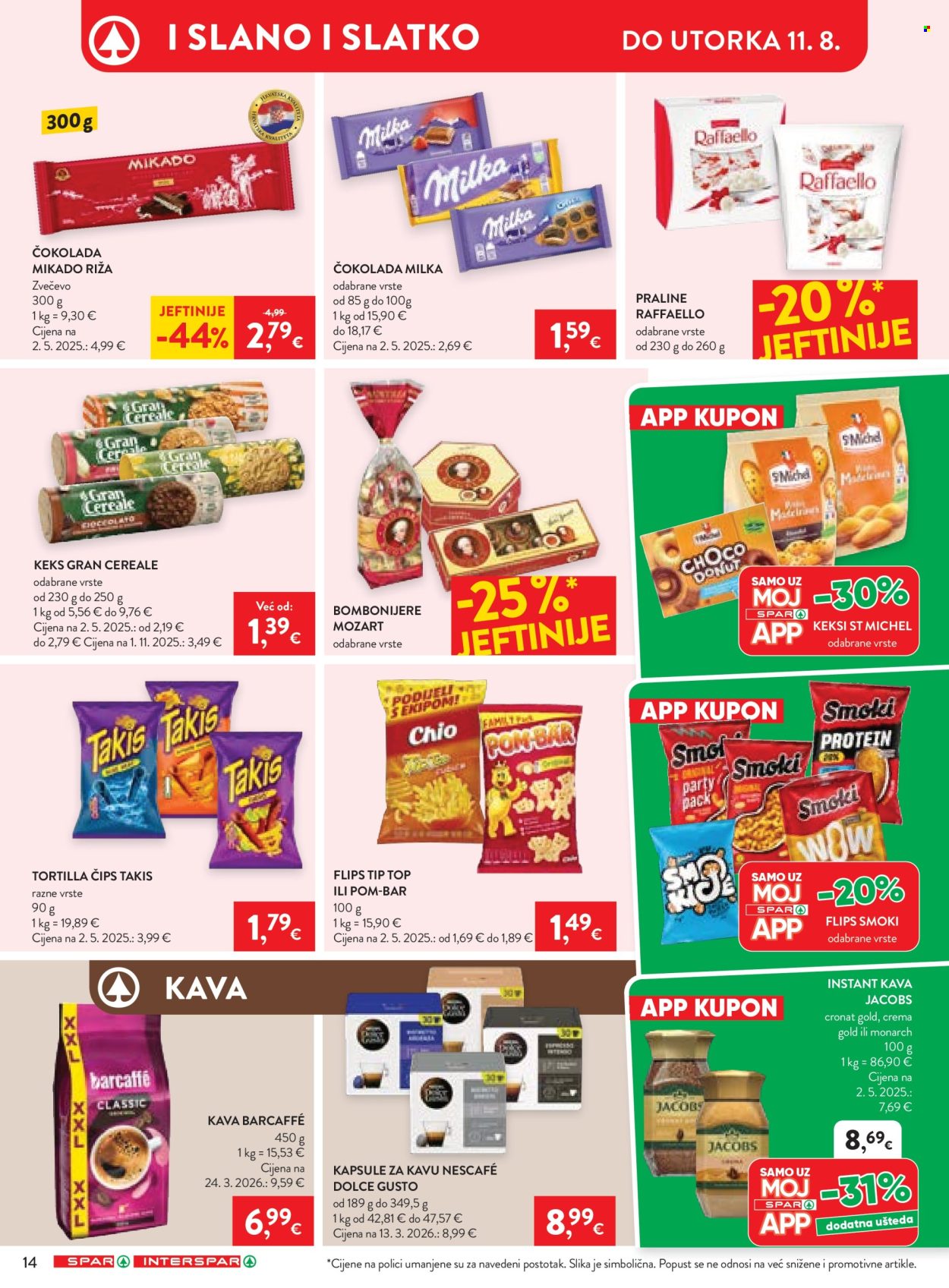 INTERSPAR katalog - 06.08.2026. - 11.08.2026. Stranica 18