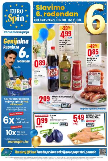 Eurospin katalog - 06.08.2026. - 11.08.2026.