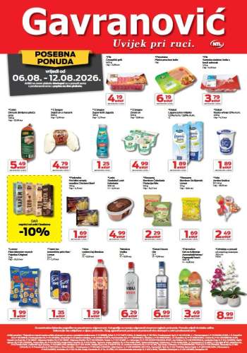Gavranović katalog - 06.08.2026. - 12.08.2026.