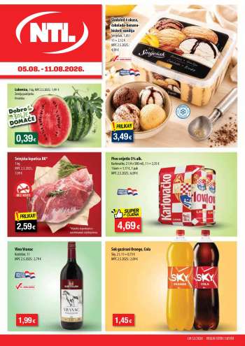 NTL katalog - 05.08.2026. - 11.08.2026.