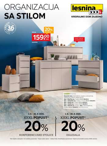 Lesnina katalog - 01.08.2026. - 26.08.2026.
