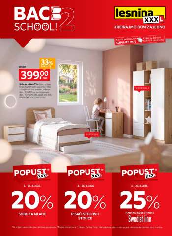 Lesnina katalog - 03.08.2026. - 26.08.2026.