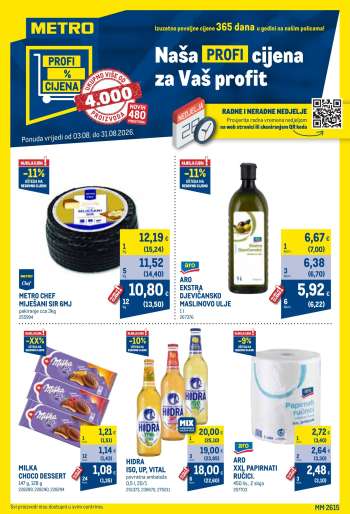 Metro katalog - 03.08.2026. - 31.08.2026.