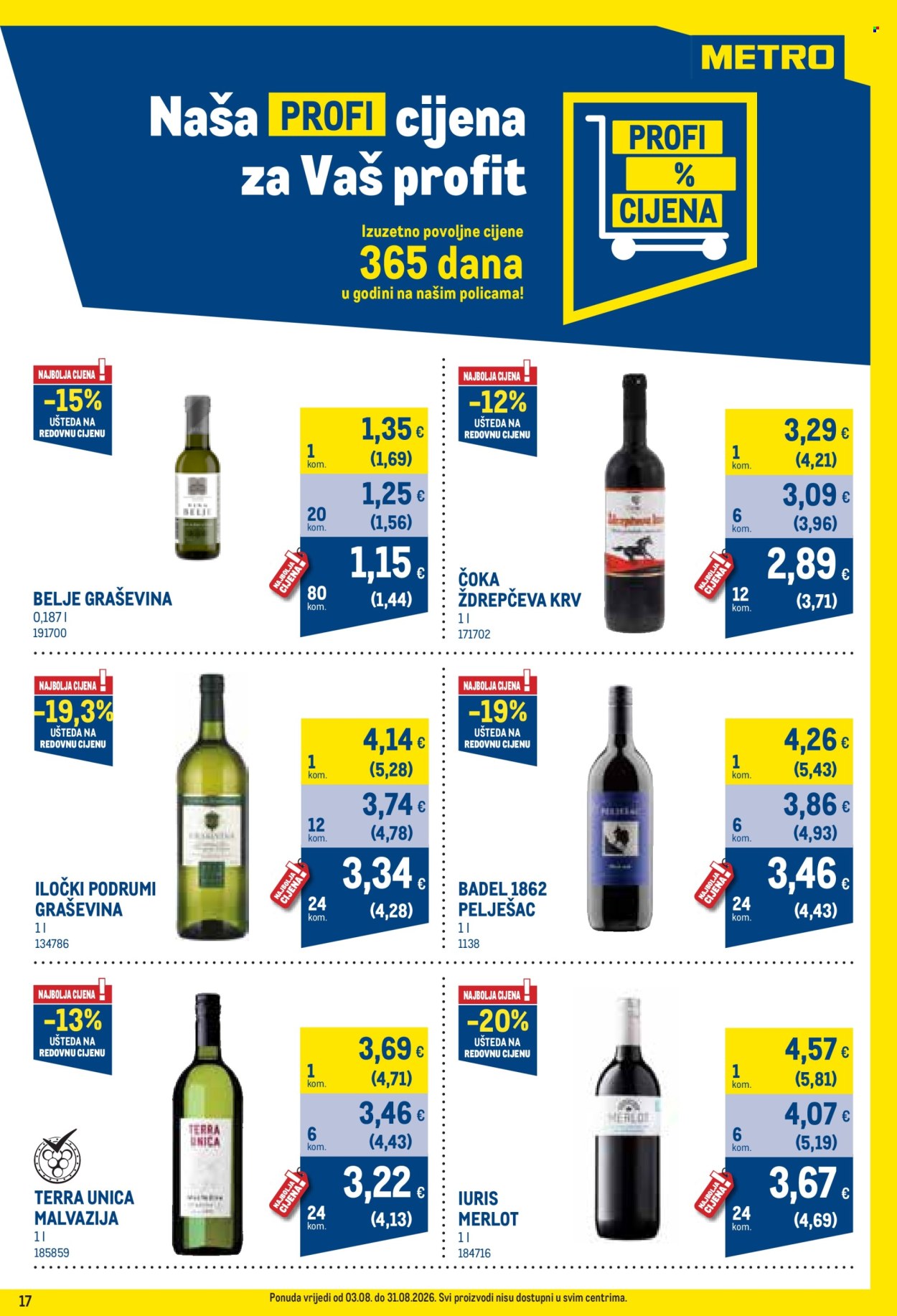 Metro katalog - 03.08.2026. - 31.08.2026. Stranica 17