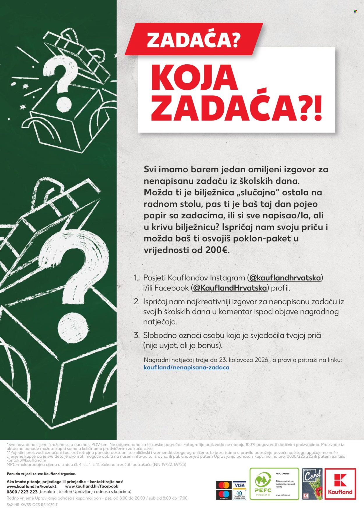 Leták Kaufland - 10.8.2026 - 31.8.2026. Strana 62
