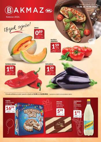 Bakmaz katalog - 12.08.2026. - 18.08.2026.