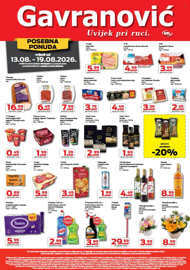 Gavranović katalog - 13.08.2026. - 19.08.2026. Stranica 1
