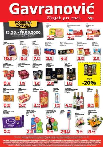 Gavranović katalog - 13.08.2026. - 19.08.2026.