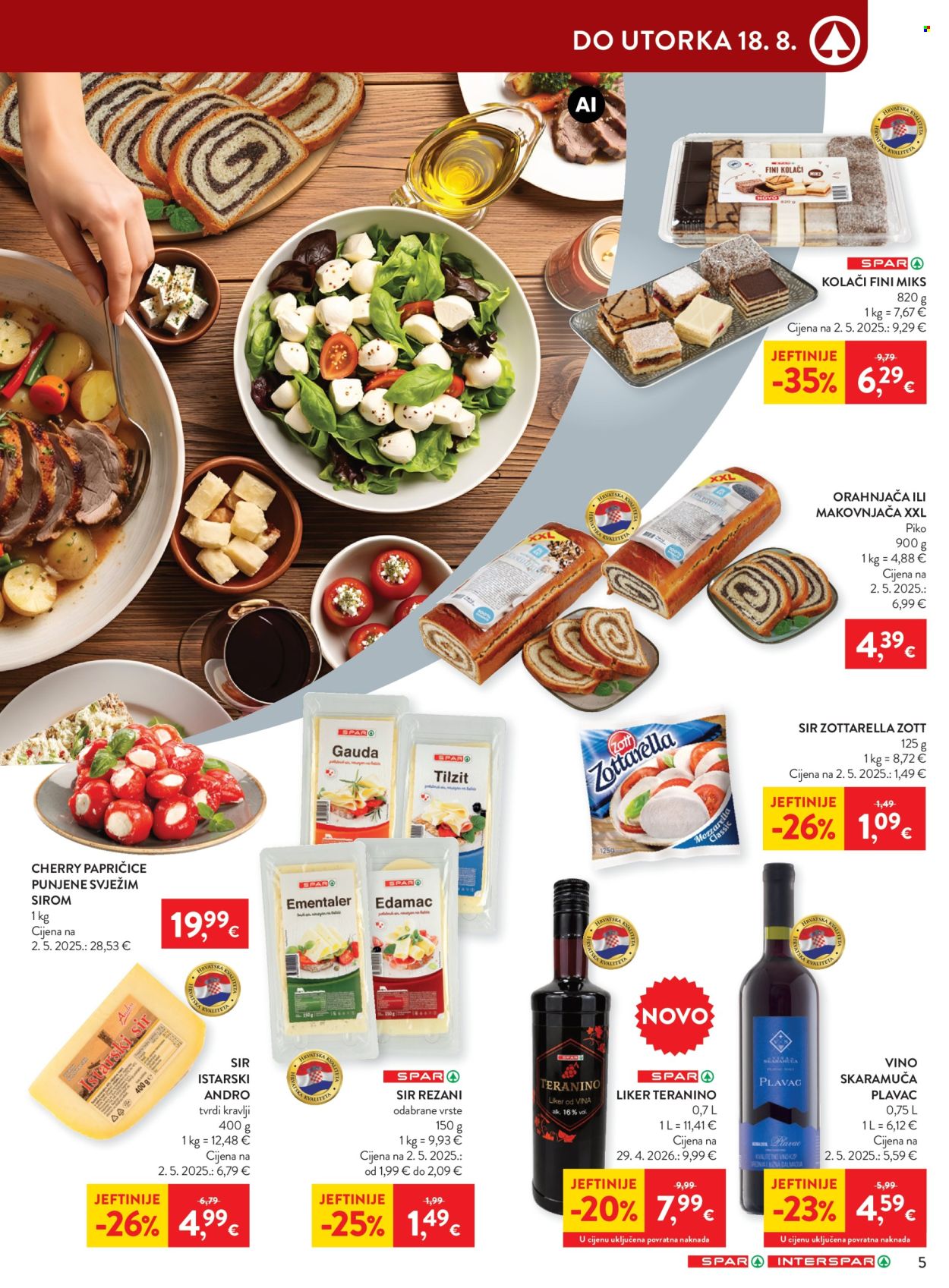 INTERSPAR katalog - 12.08.2026. - 18.08.2026. Stranica 5