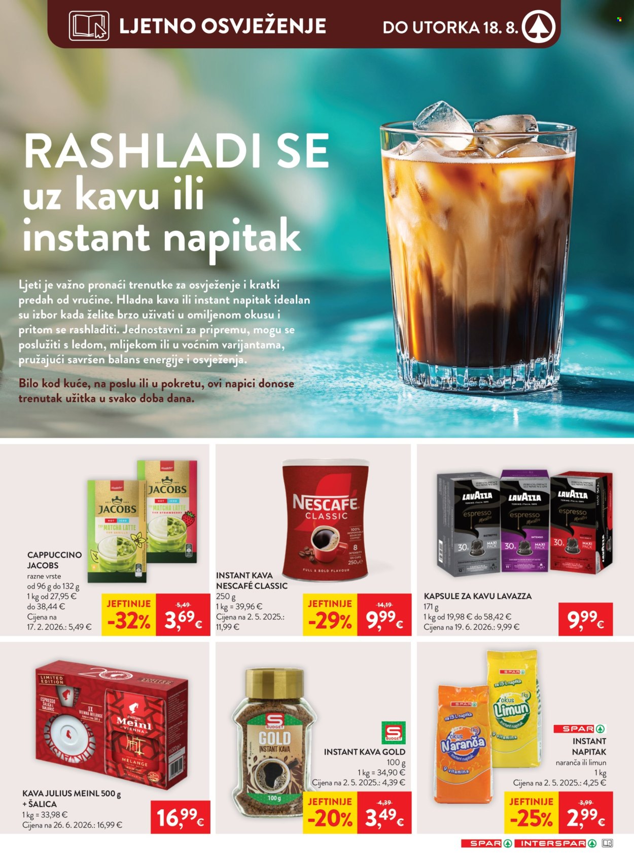 INTERSPAR katalog - 12.08.2026. - 18.08.2026. Stranica 25