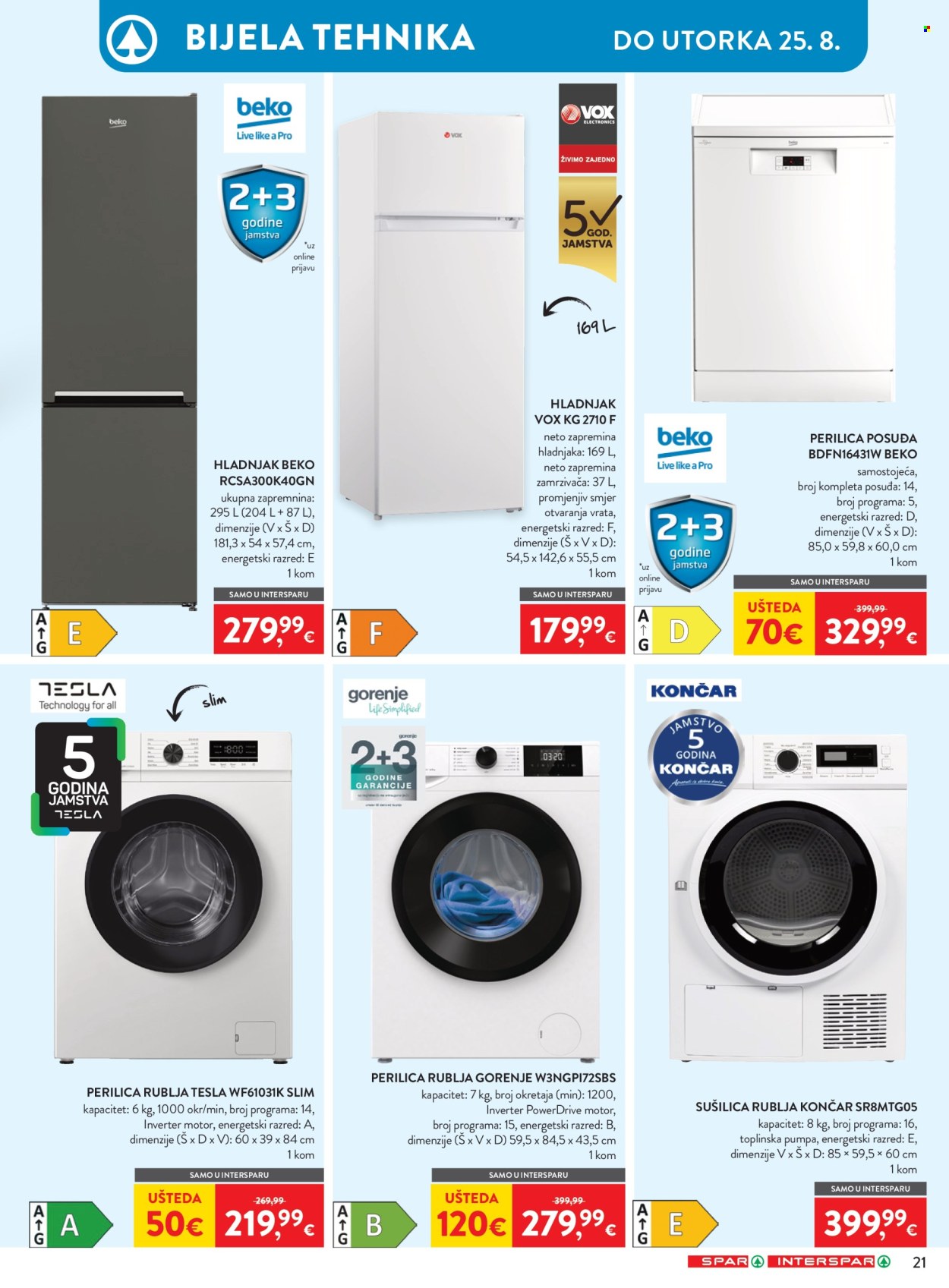 INTERSPAR katalog - 12.08.2026. - 18.08.2026. Stranica 35
