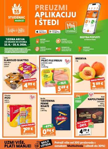 Studenac katalog - 12.08.2026. - 25.08.2026.