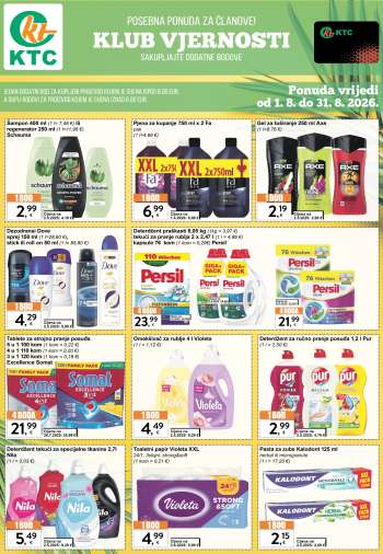KTC katalog - 01.08.2026. - 31.08.2026.