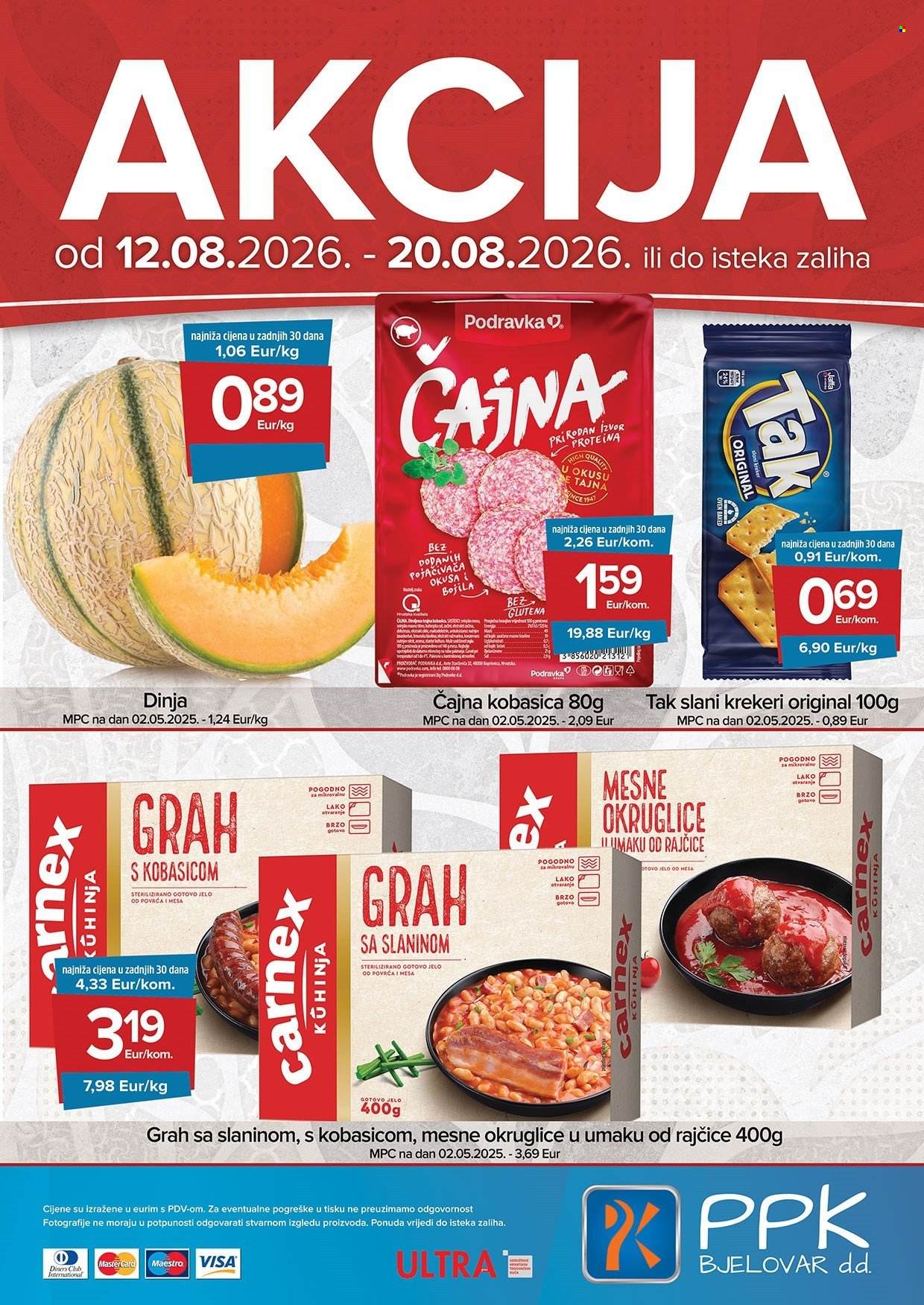 PPK Bjelovar katalog - 12.08.2026. - 20.08.2026. Stranica 1