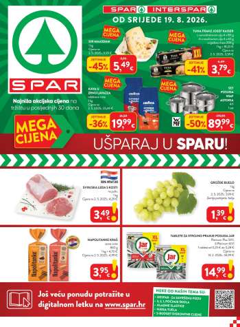 INTERSPAR katalog - 19.08.2026. - 25.08.2026.