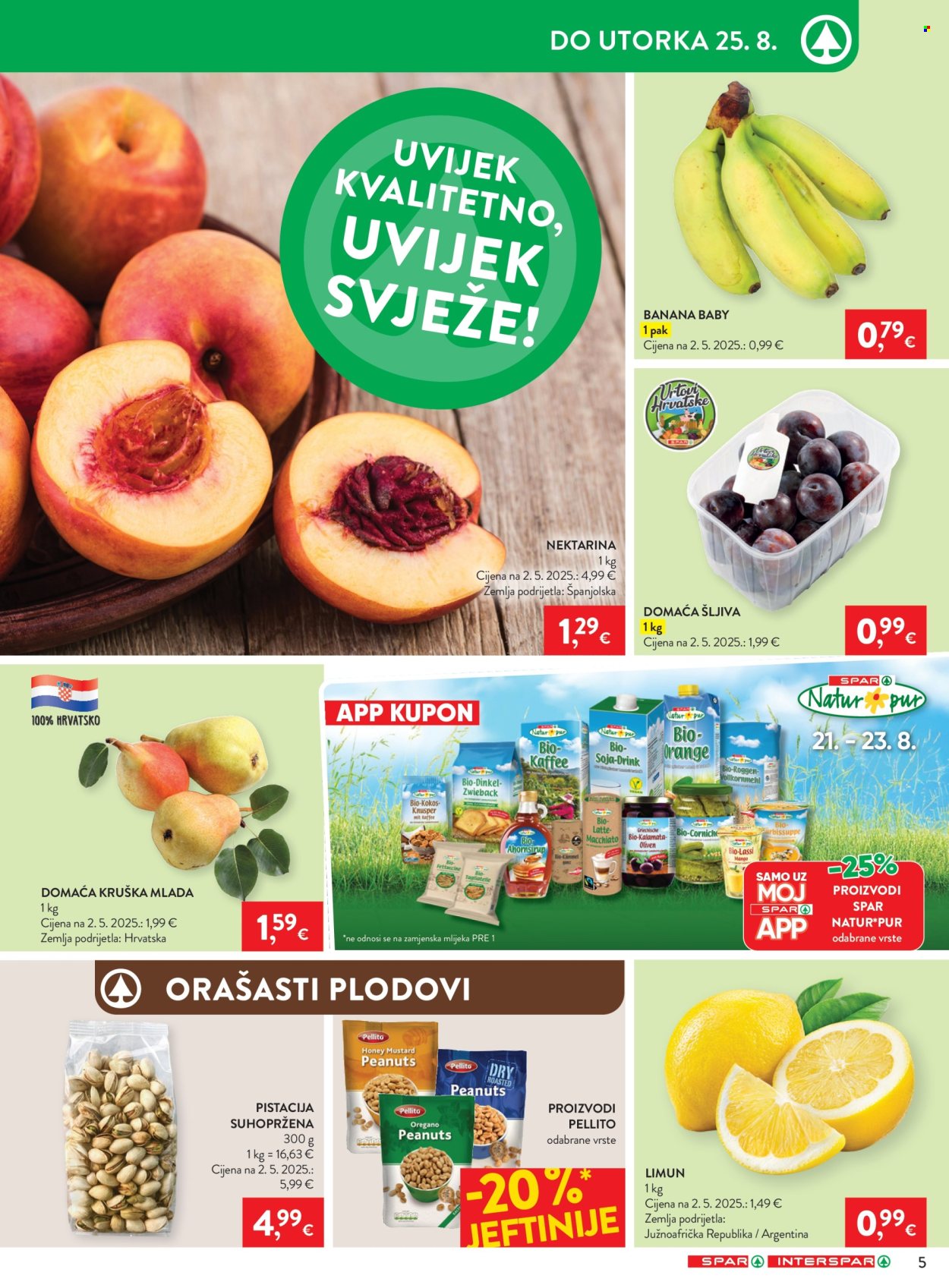 INTERSPAR katalog - 19.08.2026. - 25.08.2026. Stranica 5