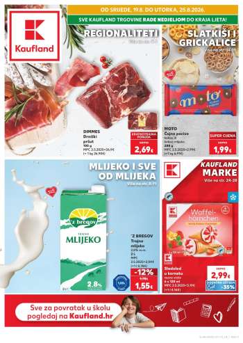 Kaufland katalog - 19.08.2026. - 25.08.2026.