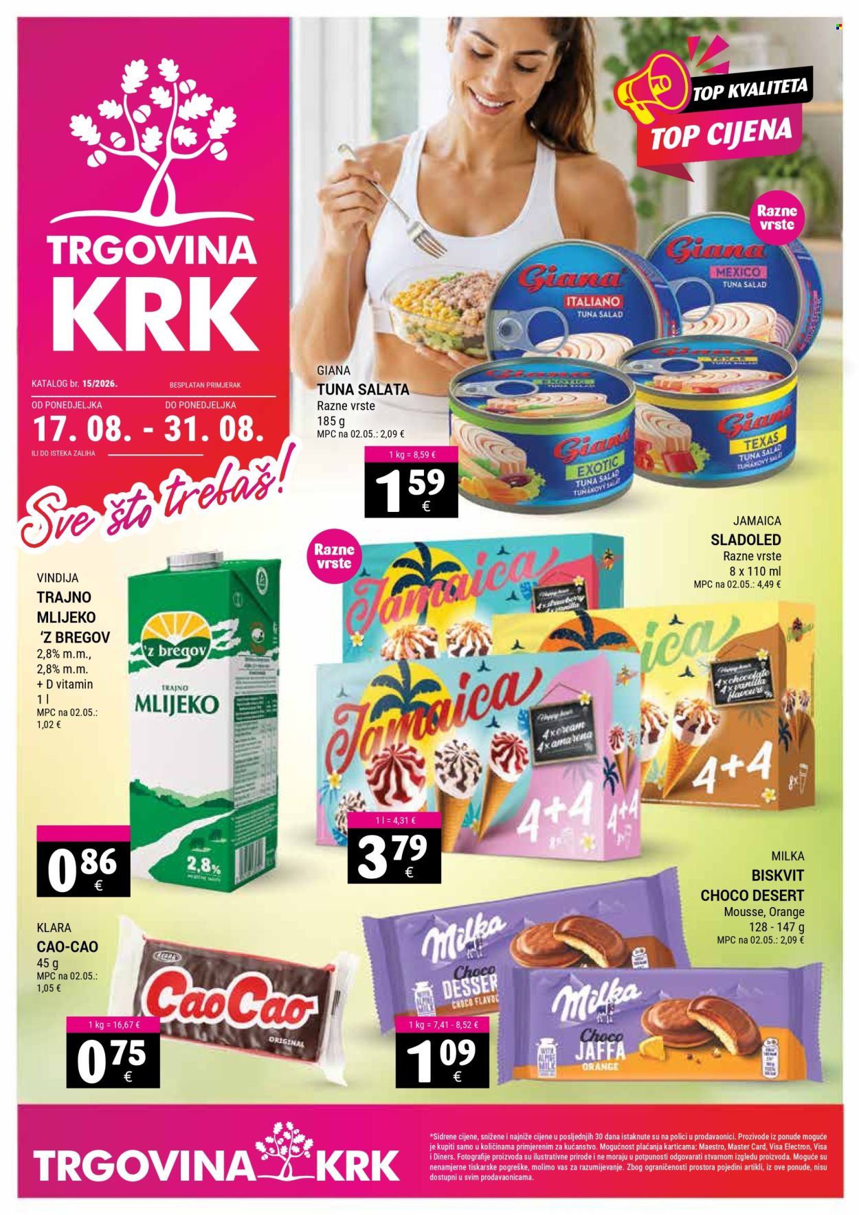 Trgovina KRK katalog - 17.08.2026. - 31.08.2026. Stranica 1