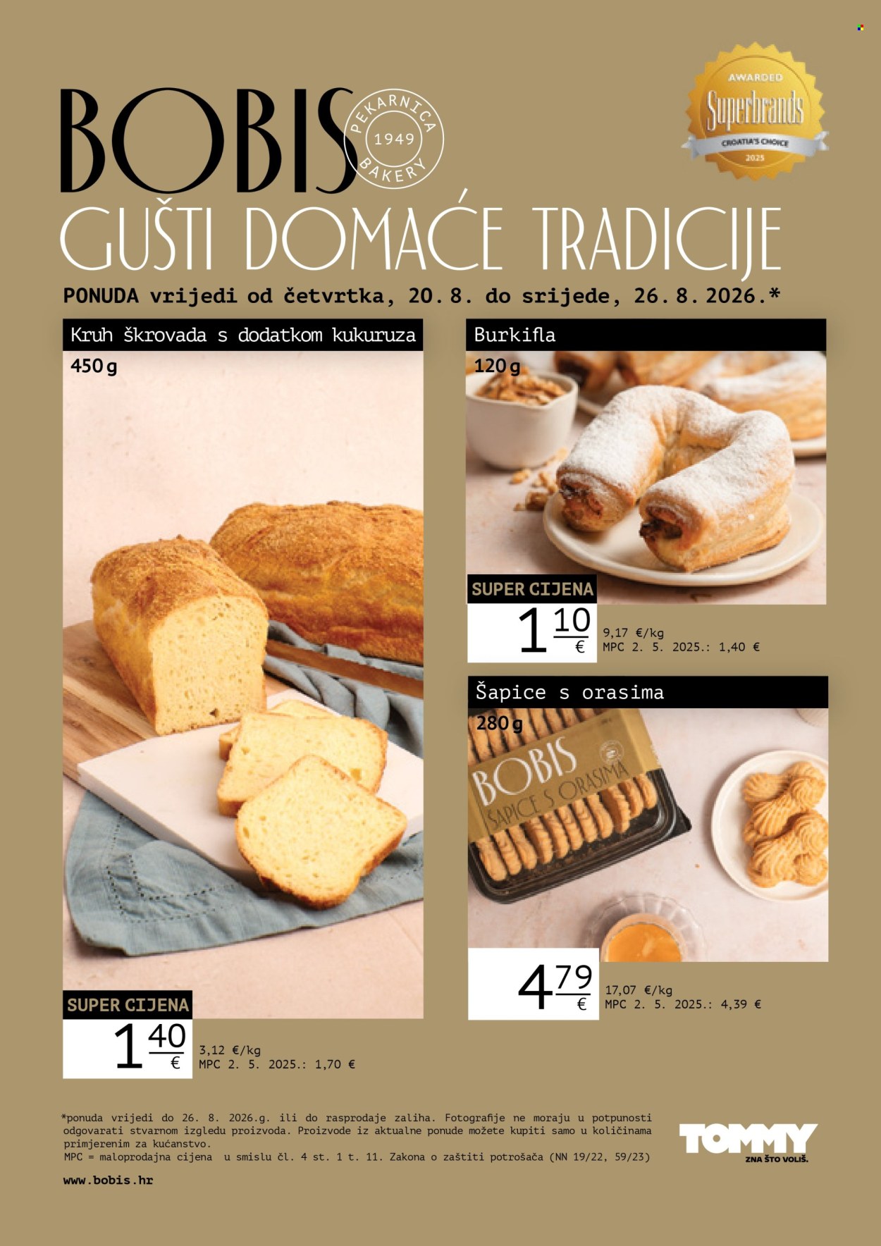 Tommy katalog - 20.08.2026. - 26.08.2026. Stranica 1