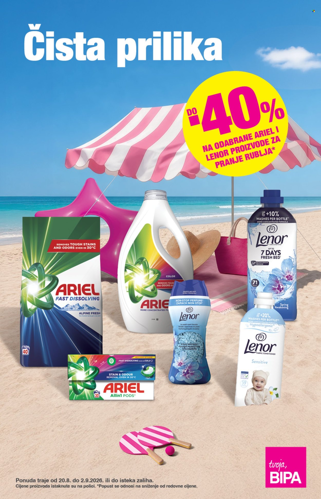 Bipa katalog - 20.08.2026. - 02.09.2026. Stranica 1