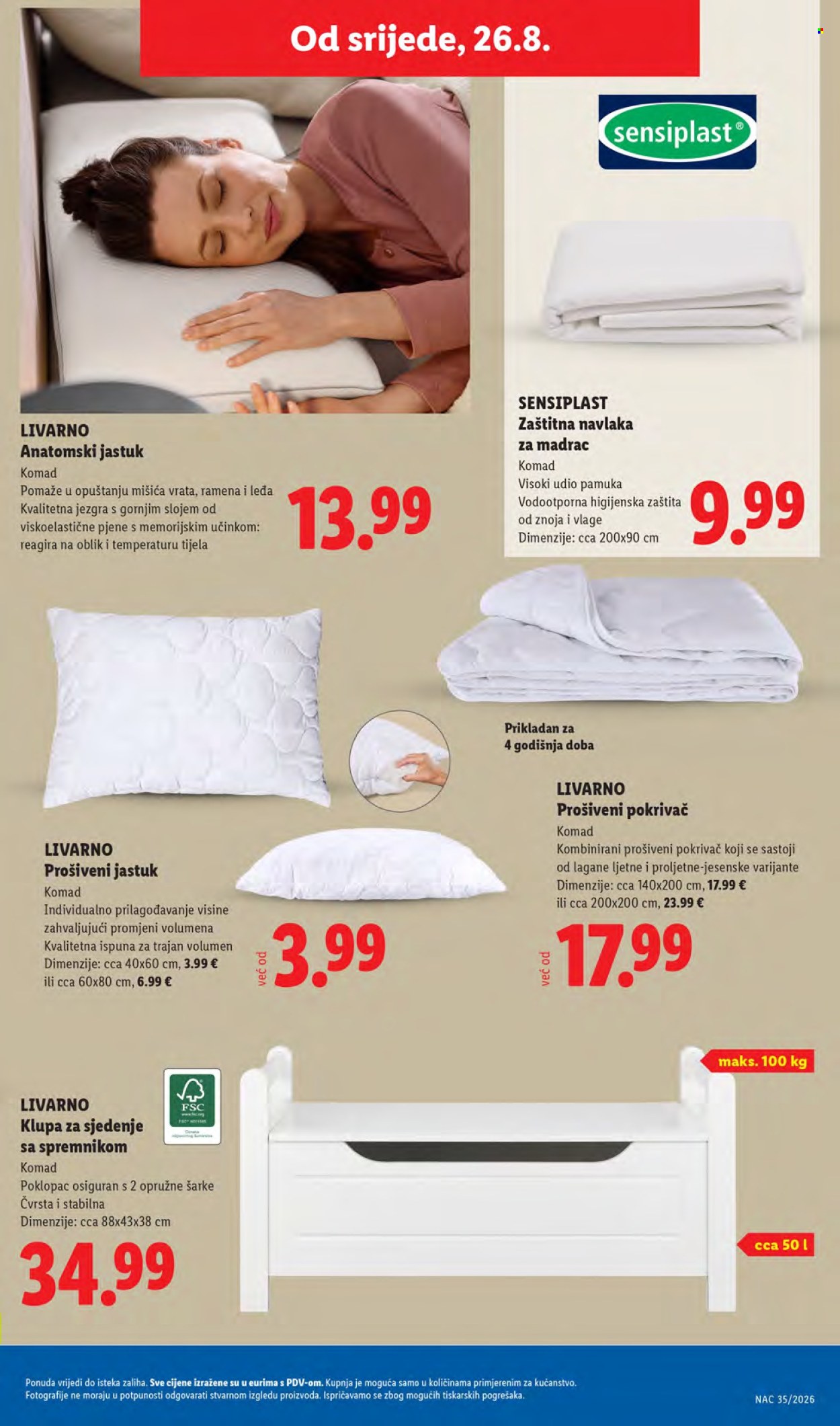 Leták Lidl - 24.8.2026 - 30.8.2026. Strana 39