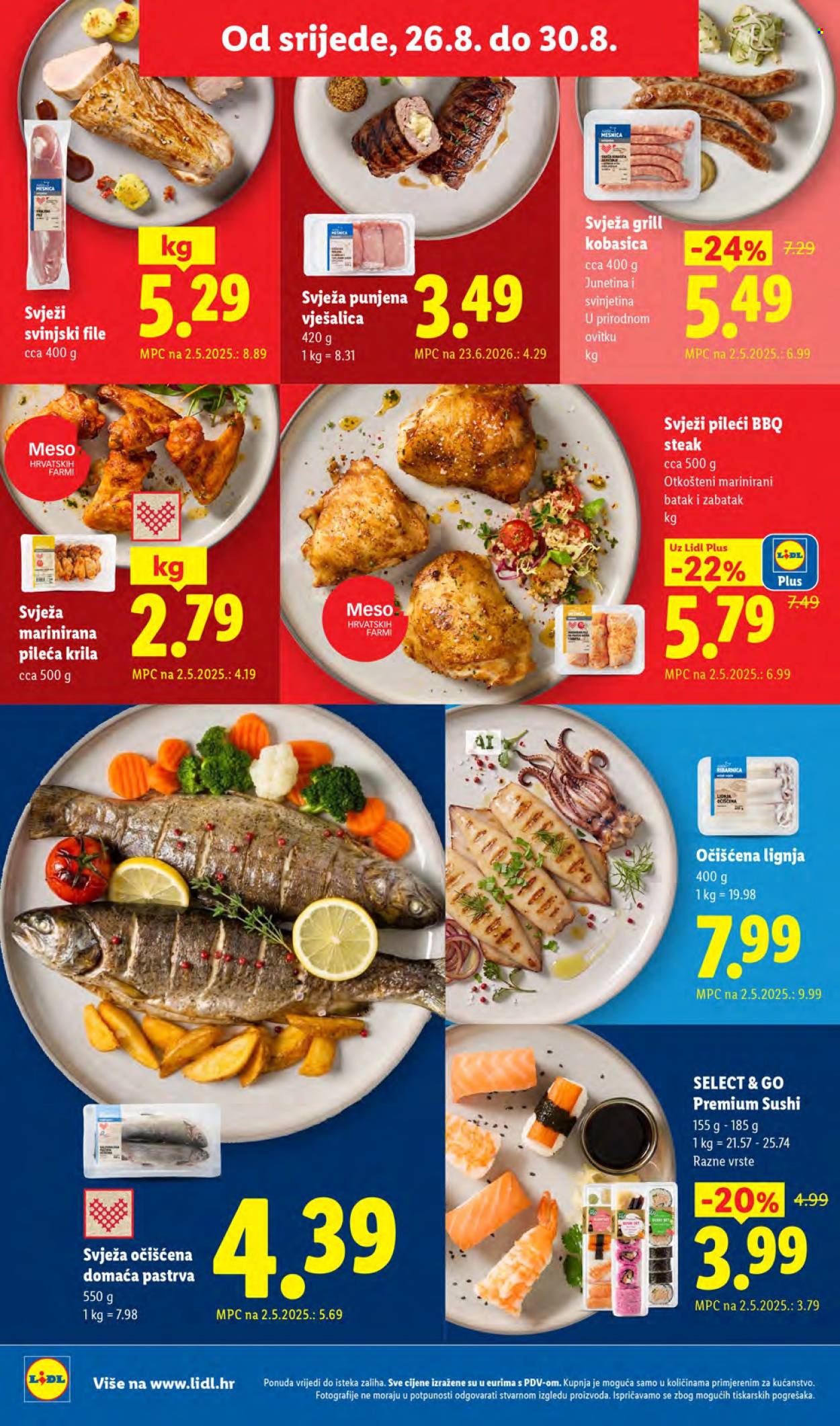 Leták Lidl - 24.8.2026 - 30.8.2026. Strana 50