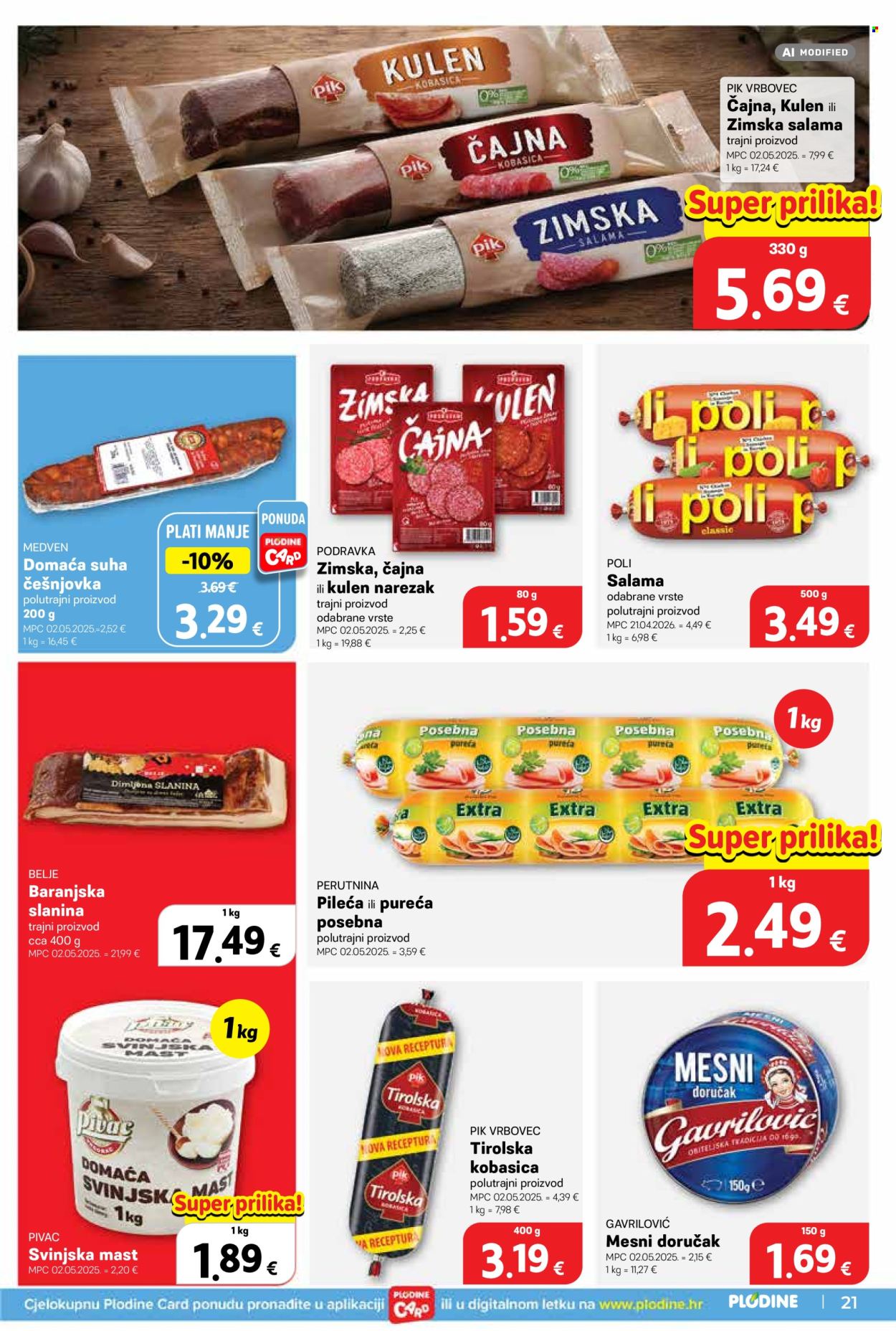 Plodine katalog - 26.08.2026. - 01.09.2026. Stranica 21