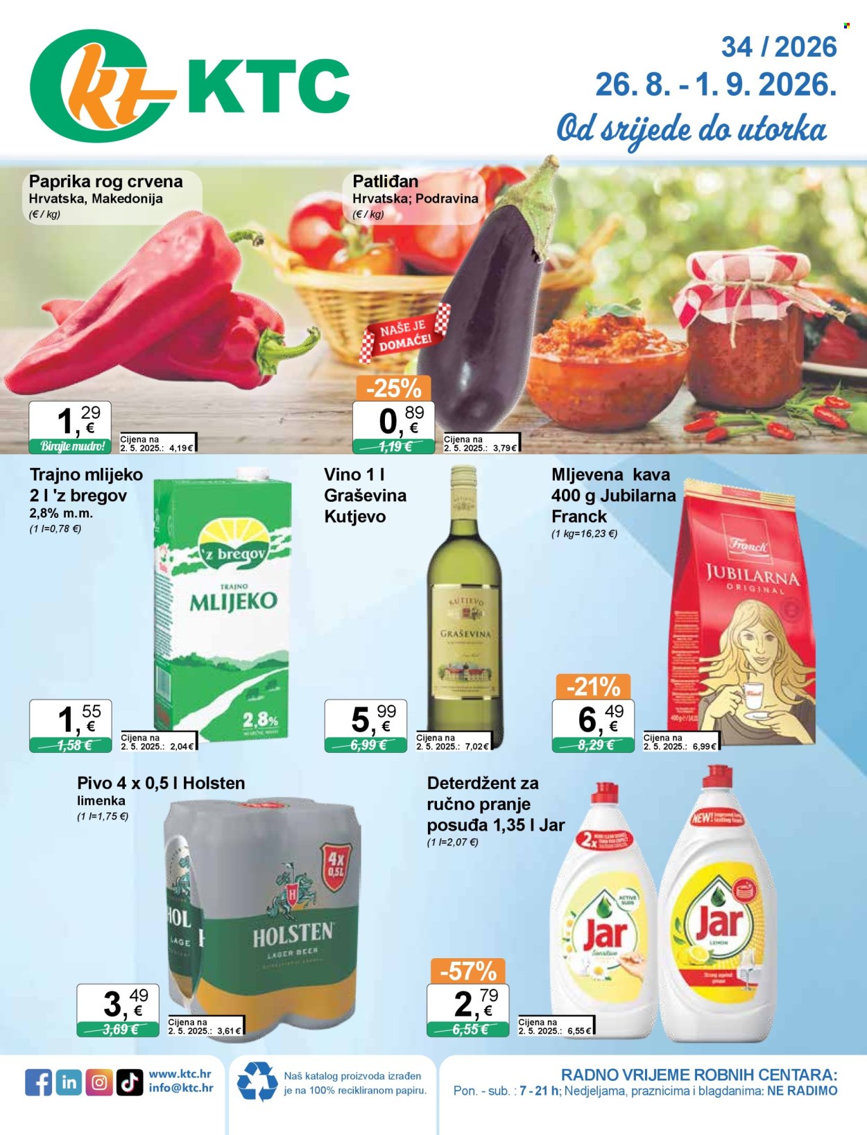 KTC katalog - 26.08.2026. - 01.09.2026. Stranica 1