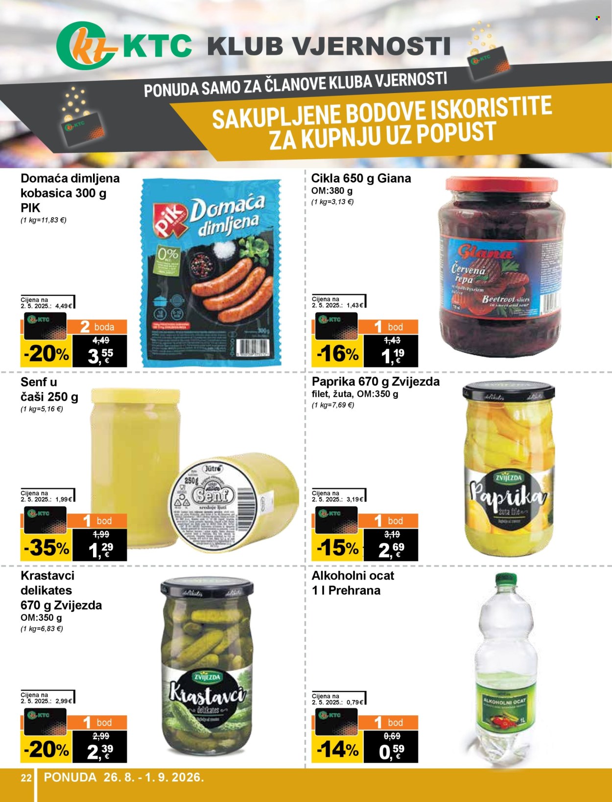 KTC katalog - 26.08.2026. - 01.09.2026. Stranica 22