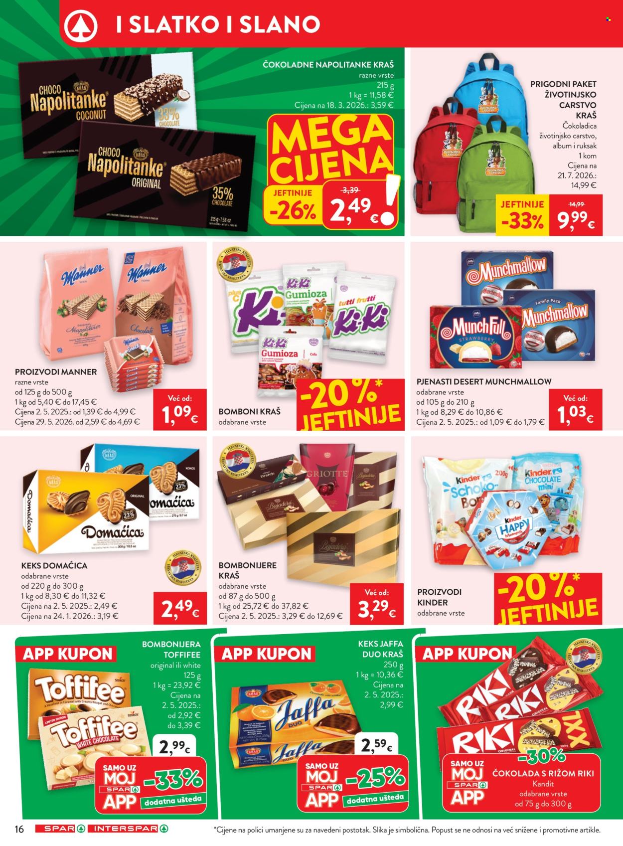 INTERSPAR katalog - 26.08.2026. - 01.09.2026. Stranica 22