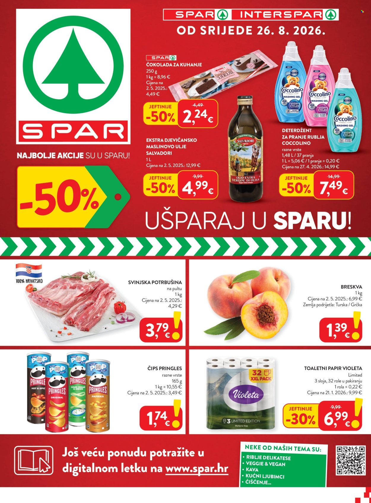 SPAR katalog - 26.08.2026. - 01.09.2026. Stranica 1