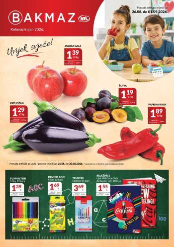 Bakmaz katalog - 26.08.2026. - 01.09.2026.
