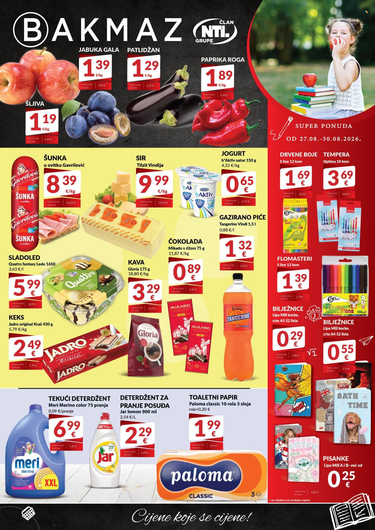 Bakmaz katalog - 27.08.2026. - 30.08.2026. Stranica 1