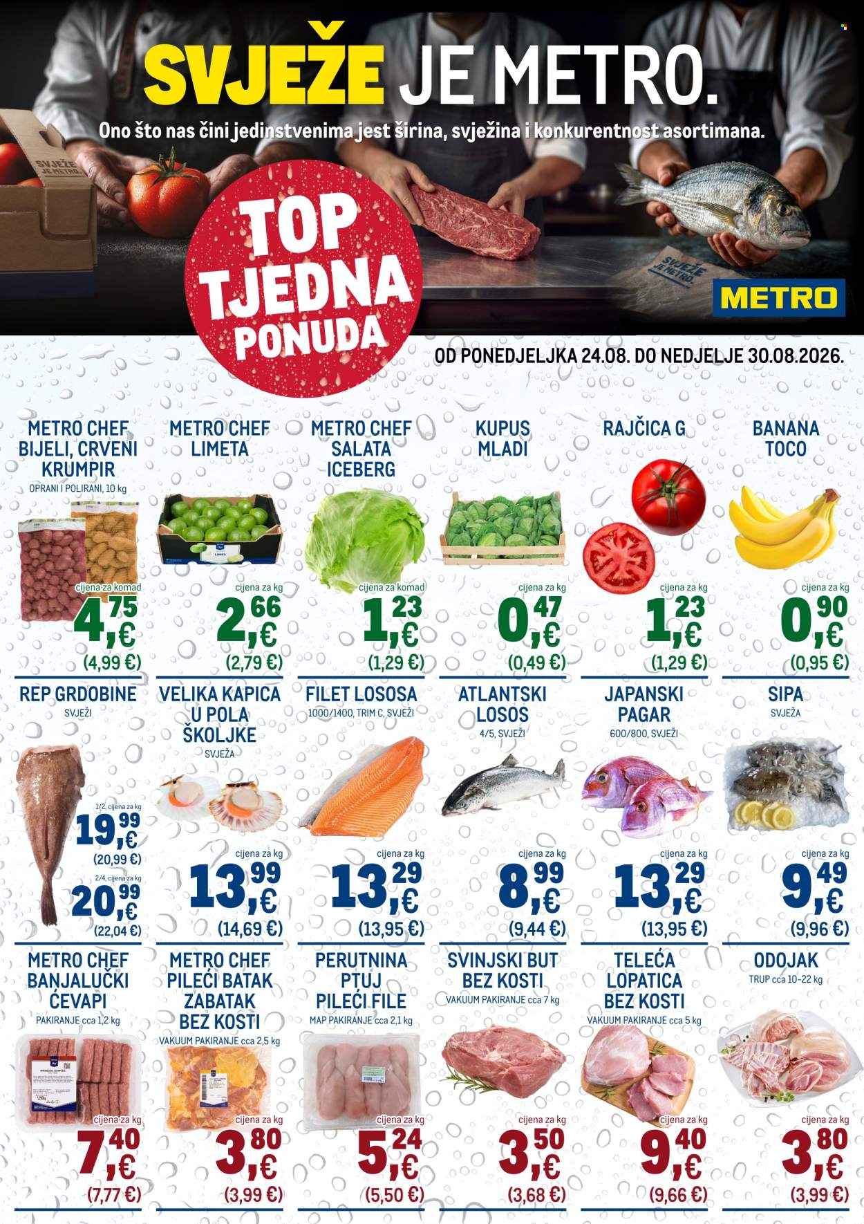 Metro katalog - 24.08.2026. - 30.08.2026. Stranica 1