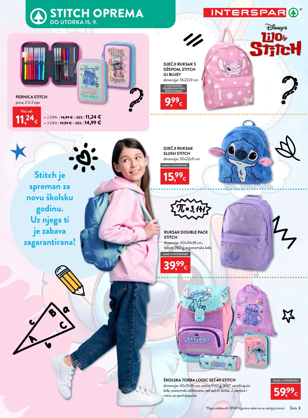 INTERSPAR katalog - 29.08.2026. - 15.09.2026. Stranica 3