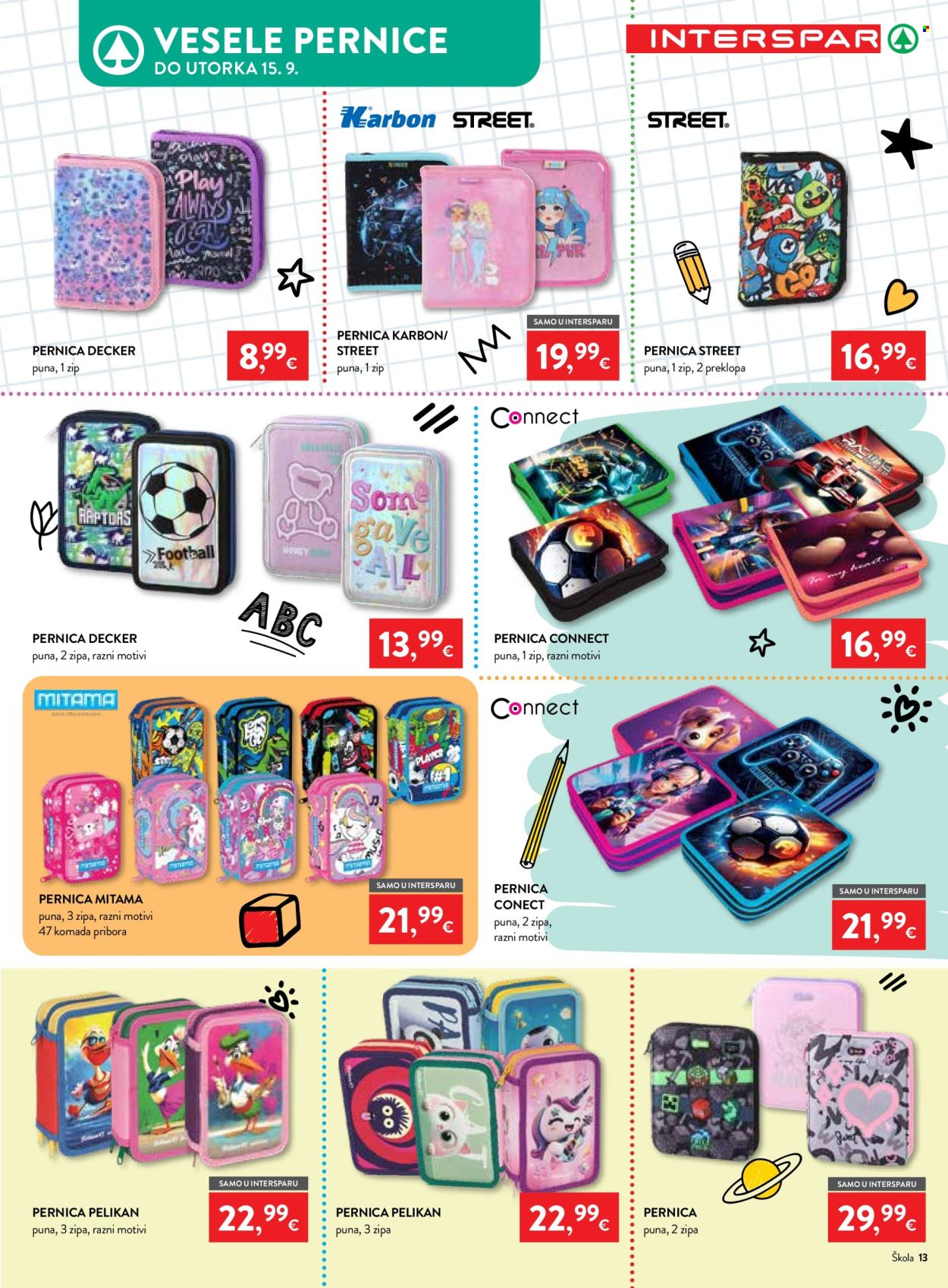INTERSPAR katalog - 29.08.2026. - 15.09.2026. Stranica 13