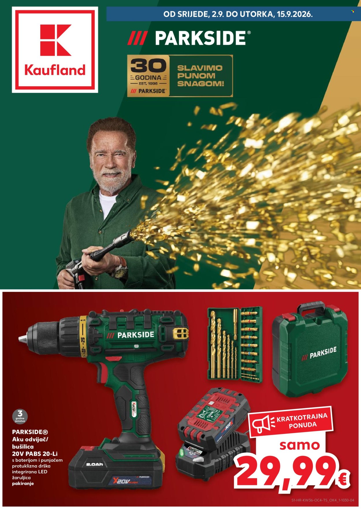 Kaufland katalog - 02.09.2026. - 15.09.2026. Stranica 1