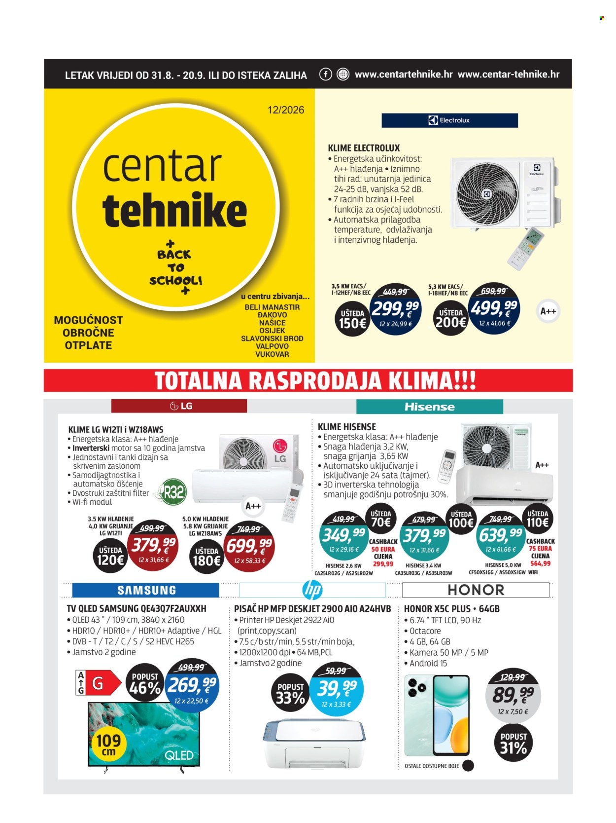 Centar Tehnike katalog - 31.08.2026. - 20.09.2026. Stranica 1