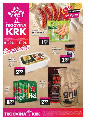 Trgovina KRK katalog - 01.09.2026. - 15.09.2026.