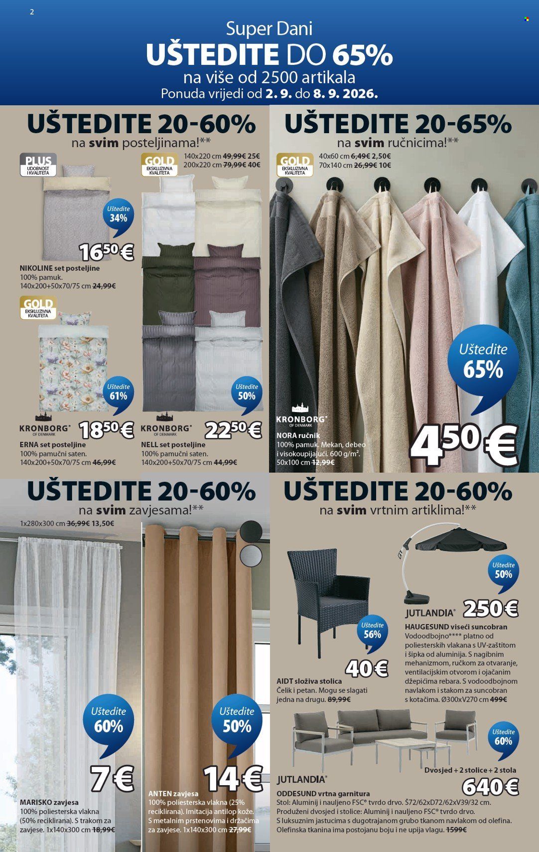 JYSK katalog - 02.09.2026. - 13.10.2026. Stranica 3